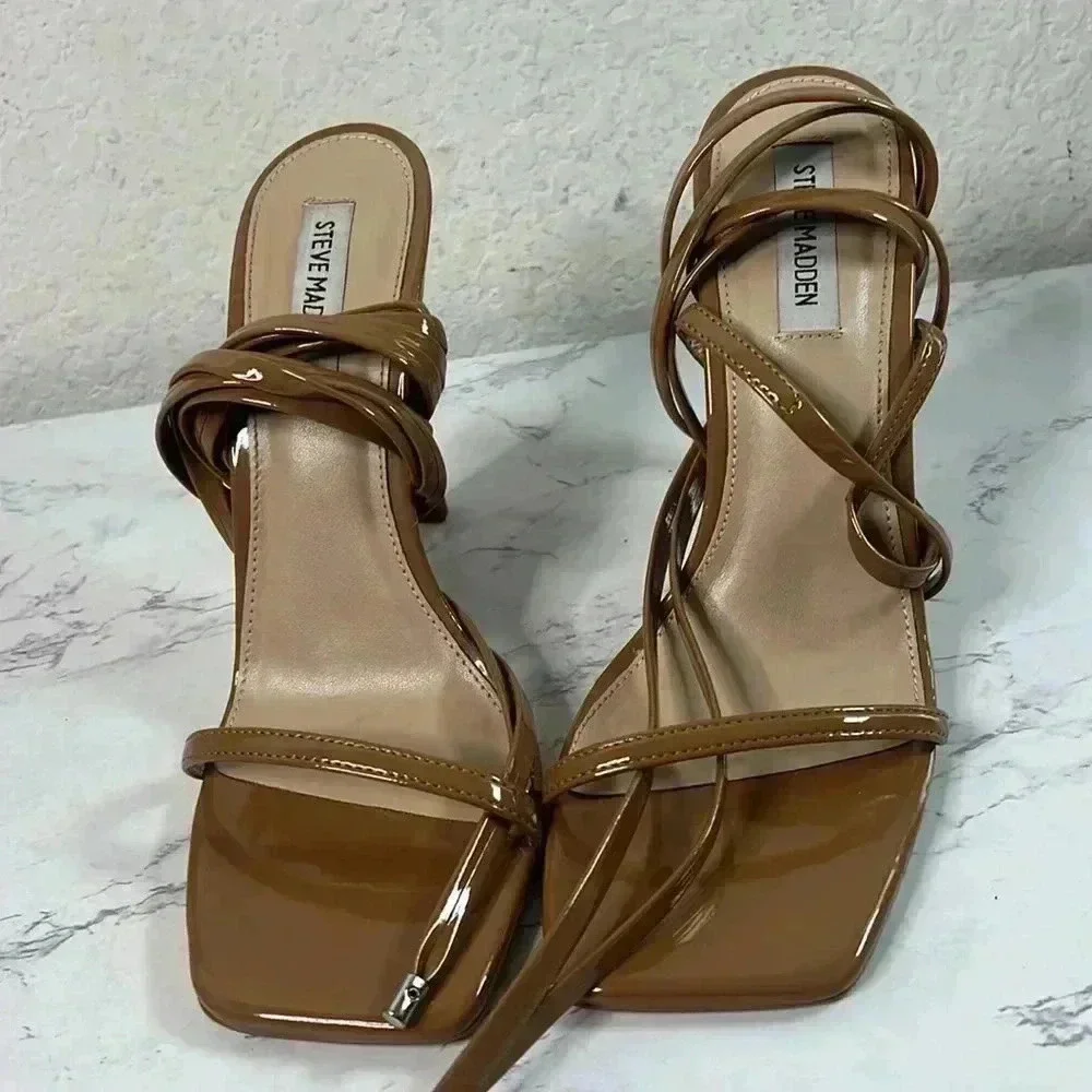 STEVE MADDEN "UPLIFT" HEELS SIZE 9.5 M - Picture 9 of 11
